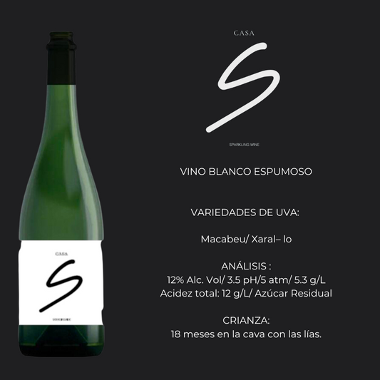 VINO BLANCO ESPUMOSO