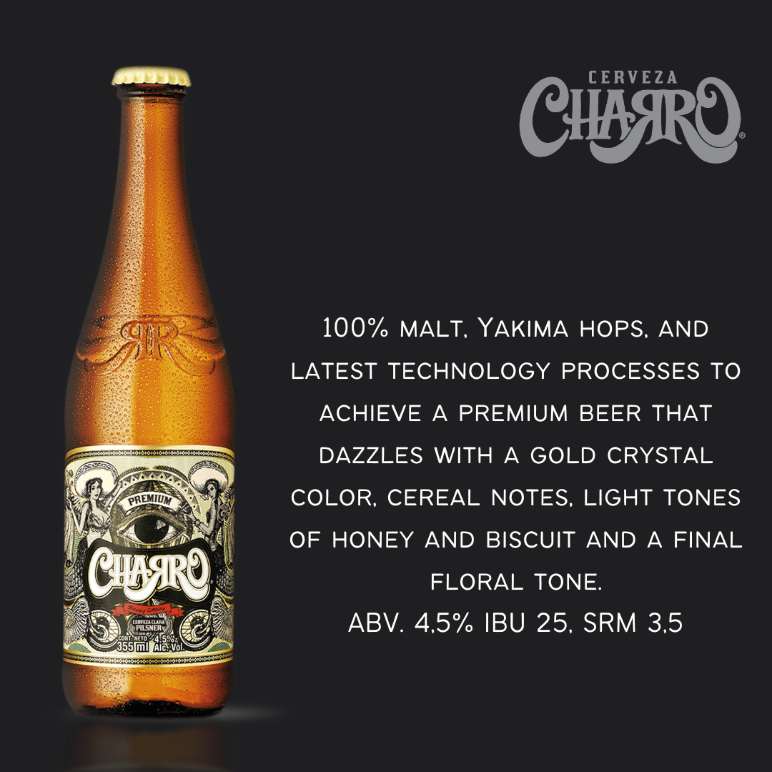 Cerveza Charro Premium